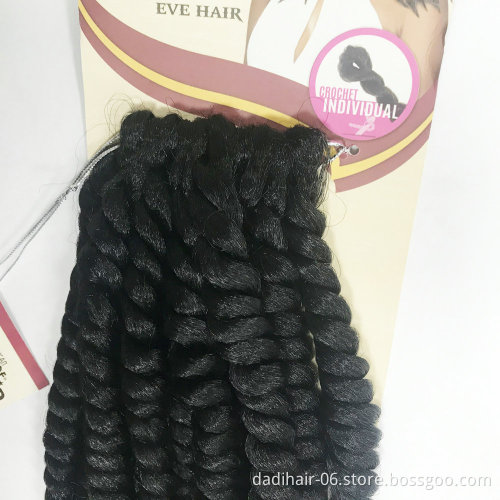 Xuchang Factory African nature Jumbo afro Twist braids 2 styles in 1,synthetic crochet individual eve hair weaves